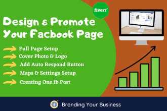 design attractive facebook business page to develop business