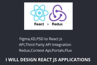be your react js developer, typescript