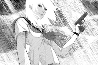 draw full body manga and anime avatar for you