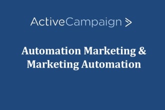 setup or fix activecampaign automation for you