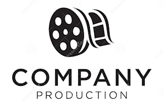 design fantastic high quality film production logo with express delivery