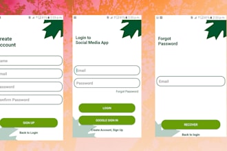convert PSD, adobe xd and figma mobile app design to XML
