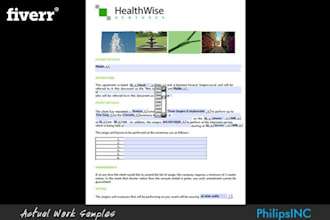 help you in any work you need