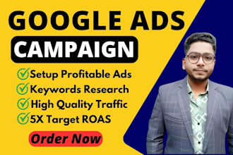 quickly setup and optimize effective google ppc campaign and ecommerce marketing