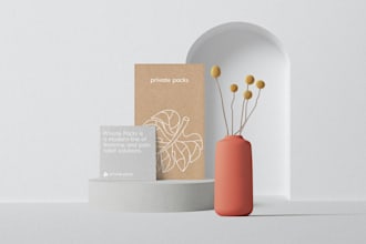 create a luxury packaging