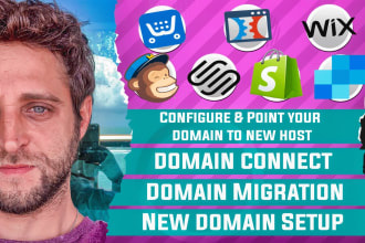 point your domain to shopify,wix,squarespace,mailchimp,sendgrid,any ecommerce