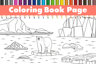 draw unique coloring book pages