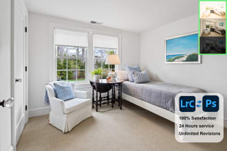 do real estate photo editing hdr and single exposure