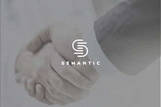 design flat minimal logo
