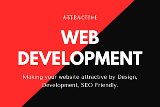 do website development, design, and SEO friendly