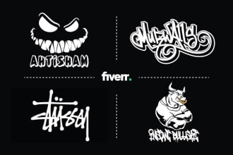 do urban streetwear clothing brand logo design