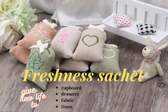 fresh your cupboard and drawer with drawer fresheners sachets