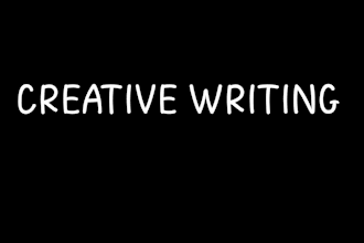 do a literary creative work