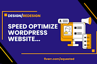 speed optimize of wordpress website for best performance