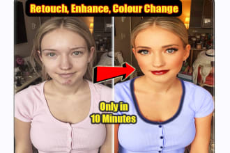 photo editing retouch enhance color correction in photoshop