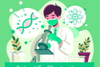 do scientific medical figures illustrations,diagrams for you