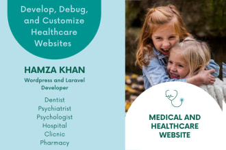 do modern medical, dental, and healthcare website design