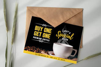 design engaging food flyers for restaurants