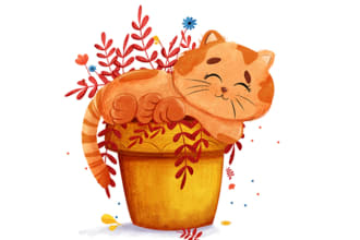 draw cute animals and cartoon pet portrait
