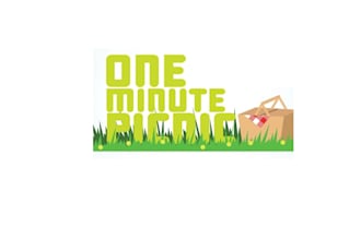 design one minute picnic logo