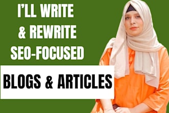 rewrite SEO friendly articles original content
