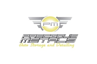 design precious metals auto storage and detailing  logo