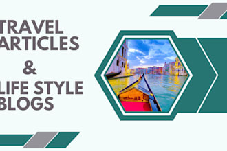 write unique and engaging travel content, travel article and blog posts