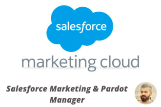 be your salesforce marketing cloud and pardot manager