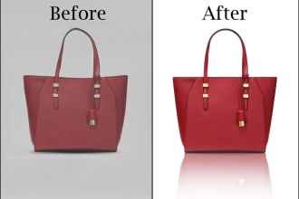 do product photo editing, retouching in photoshop