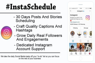 promote and manage your instagram to increase real and active followers growth