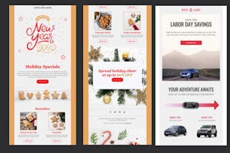 design mailchimp newsletter template