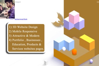 design responsive and attractive 3d web pages