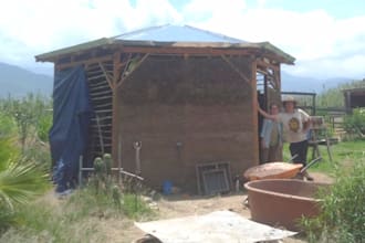 write about bioconsturction, earth building, cob, adobe, etc