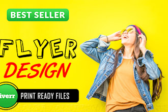 modern business flyer design