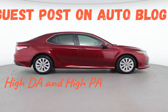 write a guest post on automotive car blog