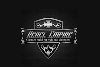design rebel empire logo in 1 day