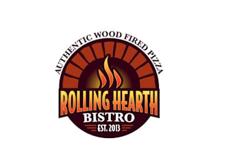 design rolling hearth bistro logo in  1 day