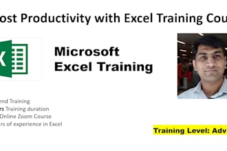 provide training in excel and macros vba