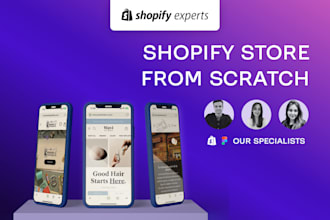 design and build a high converting shopify store