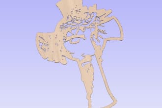 do cnc designs for wood and laser cutting
