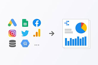 create charts and reports through data visualization