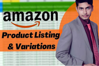 create amazon products listings and fix amazon listing issue