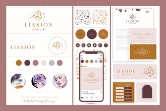 design luxury signature , business logo and complete branding kit