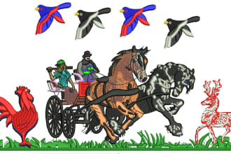 digitize any embroidery digitizing within stipulated  time