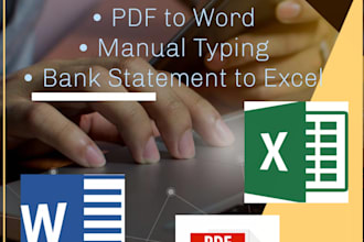 do data entry, copy paste job