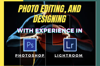 edit profile pictures and photos in photoshop and lightroom