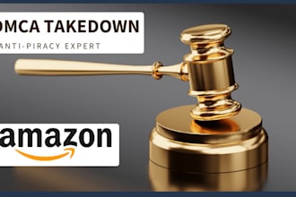 send dmca takedown notice to amazon