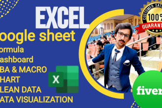 do excel formulas, functions, macro vba expert , and pivot tables