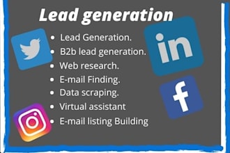 do b2b lead generation and linkedin data scraping