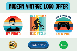 amazing vintage logo outdoor t shirt design